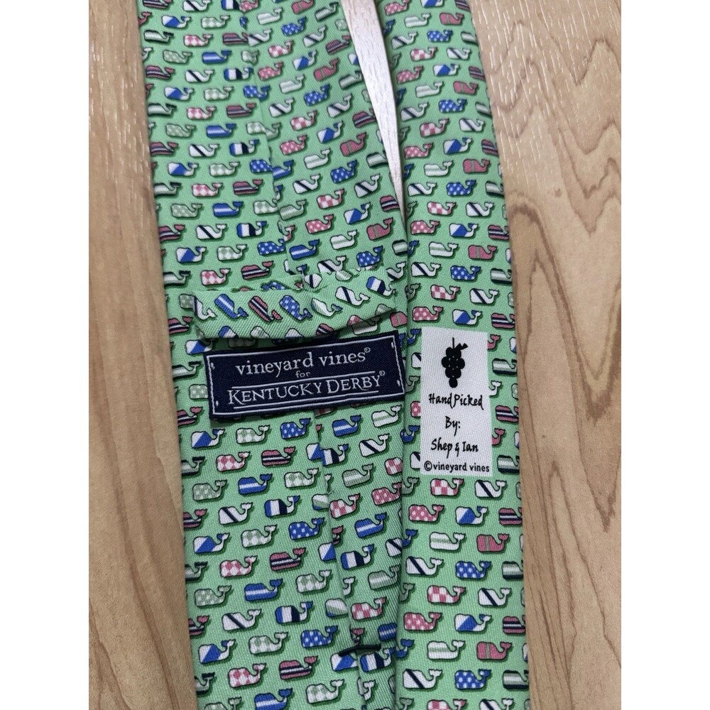 Vineyard Vines For Kentucky Derby Whale Silk Tie